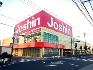 ジョーシン一ツ木店前