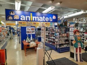 アニメイト静岡パルコ店前