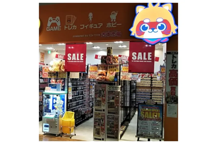 ふるいちイオンモールつくば店出入口